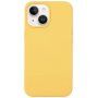 Silikonový kryt pro iPhone 15 Plus - žlutý