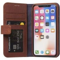 Decoded Leather kožené pouzdro pro iPhone X - hnědá