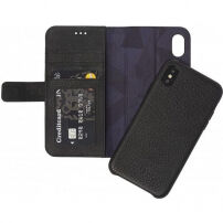 Decoded Leather 2in1 Wallet pouzdro pro Apple iPhone X - černá