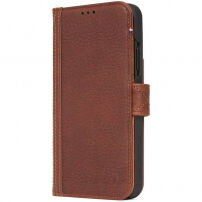 Decoded Leather Card Wallet pouzdro pro Apple iPhone XS Max - hnědá