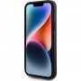 Guess Saffiano kryt s MagSafe pro iPhone 15 Plus - černý