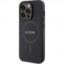 Guess Saffiano kryt s MagSafe pro iPhone 15 Pro - černý