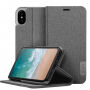 LAUT Apex Knit pouzdro pro iPhone X - šedá