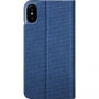 LAUT Apex Knit pouzdro pro iPhone X - modrá