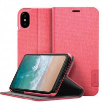 LAUT Apex Knit pouzdro pro iPhone X - růžová