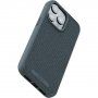 NJORD Fabric kryt s MagSafe pro iPhone 15 Pro Max - tmavě šedý