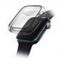 UNIQ Garde Hybrid pouzdro s ochranou displeje pro Apple Watch 41mm - kouřové