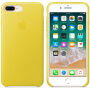 Originální Apple kožené pouzdro pro iPhone 8 Plus / 7 Plus - jarně žlutá