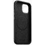 Nomad Modern Leather kožený kryt s MagSafe pro iPhone 15 - hnědý