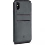 Twelve South Relaxed Leather Clip kožené pouzdro pro iPhone X - šedá