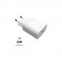 FIXED nabíjecí adaptér s portem USB-C - 20W - bílý