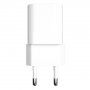 FIXED Mini nabíjecí adaptér s porty USB-C / USB-A - 20W - bílý