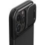 Spigen Optik Armor odolný kryt s posuvnou krytkou kamery a MagSafe pro iPhone 15 Pro Max - černý