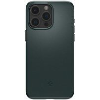 Spigen Thin Fit ultratenký kryt pro iPhone 15 Pro Max - tmavě zelený