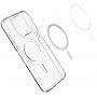 Spigen Ultra Hybrid transparentní kryt s bílým MagSafe pro iPhone 15 Pro Max - čirý