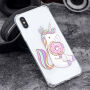 Ochranný kryt pro iPhone X / XS - jednorožec