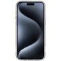 Spigen Ultra Hybrid S transparentní kryt se stojánkem a šedým MagSafe pro iPhone 15 Pro Max - čirý