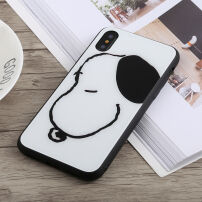 Kryt pro iPhone X / XS - veselý Snoopy
