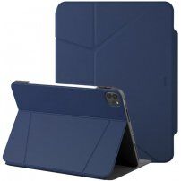 UNIQ Ryze pouzdro s prostorem na Apple Pencil pro iPad Air 4 (2020) / Air 5 (2022) / Pro 11" (2018-2022) - tmavě modré