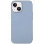 Silikonový kryt pro iPhone 15 Plus - modrošedý