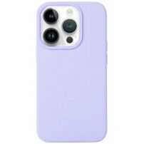 Silikonový kryt pro iPhone 15 Pro Max - světle fialový