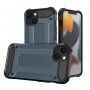 Super odolný "Armor" kryt pro iPhone 15 - tmavě modrý