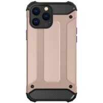 Super odolný "Armor" kryt pro iPhone 15 Pro - růžovozlatý