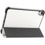 Pouzdro z PU kůže s funkcí uspání pro iPad mini 6 / mini 7 - bílé