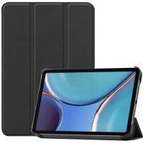 Pouzdro z PU kůže s funkcí uspání pro iPad mini 6 / mini 7 - černé