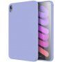 MUTURAL matný silikonový kryt pro iPad mini 6 / mini 7 - fialový