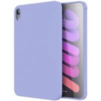 MUTURAL matný silikonový kryt pro iPad mini 6 / mini 7 - fialový