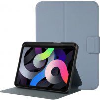 Pouzdro z PU kůže se stojánkem a prostorem na Apple Pencil pro iPad mini 6 / mini 7 - modrošedé
