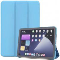 Matné pouzdro se stojánkem pro iPad mini 6 / mini 7 - modré