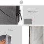 Univerzální brašna s kapsami pro iPad do 11" / MacBook do 12" - tmavě šedá
