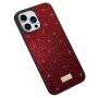 SULADA elegantní třpytivý kryt pro iPhone 15 Pro - červený