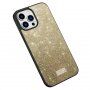 SULADA elegantní třpytivý kryt pro iPhone 15 Pro - zlatý