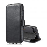 2v1 retro odnímatelné pouzdro pro iPhone 7 Plus / 8 Plus - černá