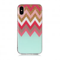 Kryt pro iPhone X / XS - geometrický vzor