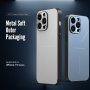 R-JUST hliníkový kryt pro iPhone 15 Pro - černý