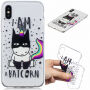 Plastový kryt pro iPhone X / XS - Batcorn