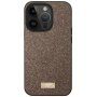 SULADA elegantní třpytivý kryt pro iPhone 15 Pro - hnědý