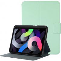 Pouzdro z PU kůže se stojánkem a prostorem na Apple Pencil pro iPad mini 6 / mini 7 - zelené