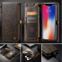 CASEME 2v1 odnímatelné pouzdro pro iPhone XS Max - hnědá