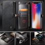 CASEME 2v1 odnímatelné pouzdro pro iPhone XS Max - černá