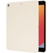 Matný kryt z měkkého plastu pro iPad 10,2" (2019-2021) - béžový