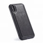 2v1 odnímatelné pouzdro s poutkem pro iPhone XS Max - černá