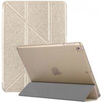 Hedvábné pouzdro s origami stojánkem pro iPad mini 4 / 5 - zlaté