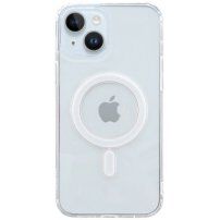 Lesklý transparentní kryt s MagSafe pro iPhone 15 - čirý