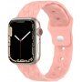 Silikonový řemínek s geometrickým vzorem pro Apple Watch 42mm / 41mm / 40mm / 38mm - růžový