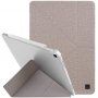 UNIQ Yorker Kanvas Plus pouzdro s origami stojánkem pro iPad Air 4 (2020) / Air 5 (2022) / Pro 11" (2018) - béžové